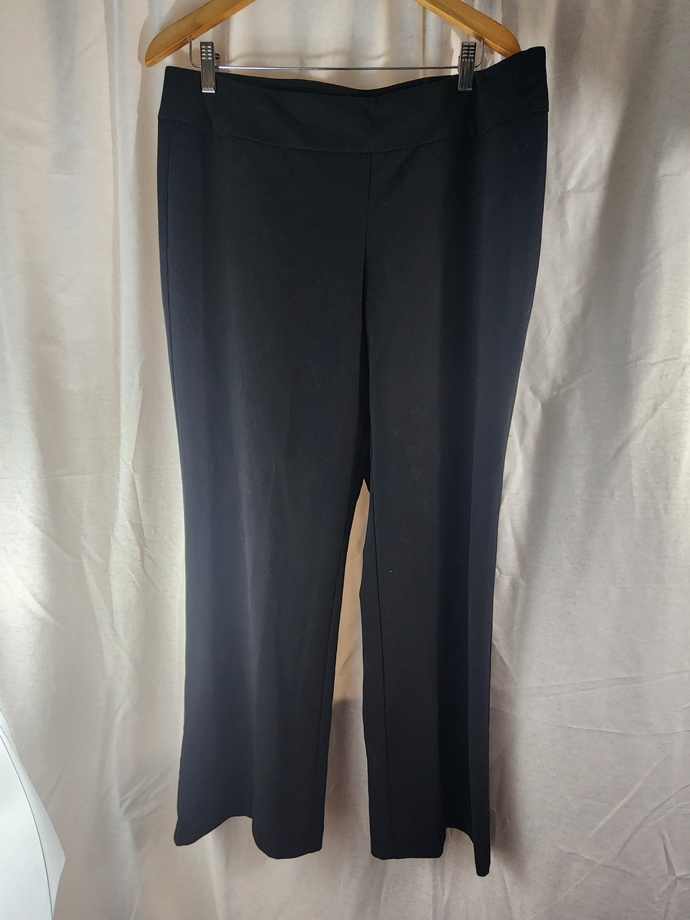 Dressbarn Black Women's Straight-Leg Pants 14